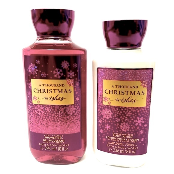 Bath & Body Works Thousand Christmas Wishes Duo. New! - Picture 1 of 2